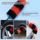 thumbnail image 2 of Kit de detalles con cepillo de limpieza telescópico flexible para automóvil, cerdas sintéticas semisuaves de perfil esponjoso extra largo para un brillo sin rayones, uso multiusos, 13 piezas, 2 of 5