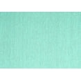 thumbnail image 1 of Ahgly Company Indoor Rectangle Solid Turquoise Blue Modern Area Rugs, 2' x 3', 1 of 4