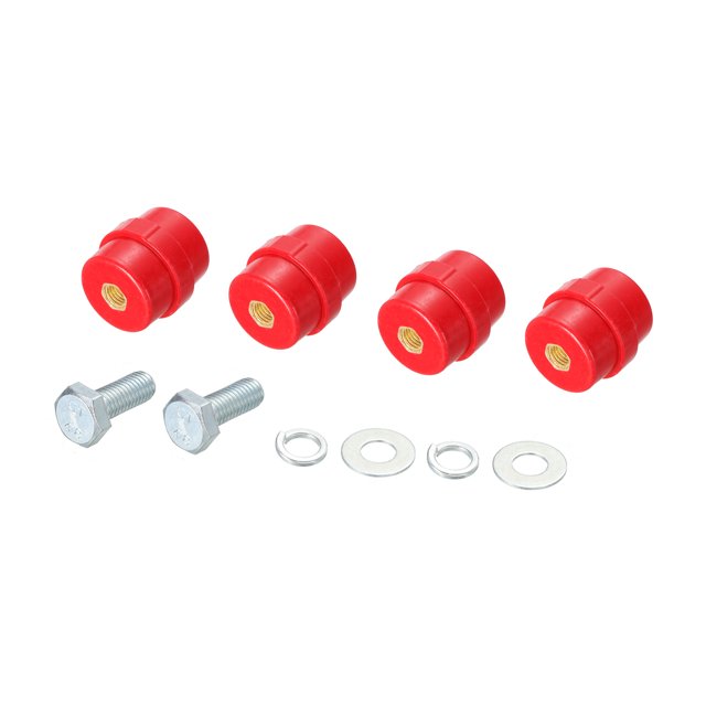 Unique Bargains Isolant 4 Pcs SM51 Isolants à Haute Résistance avec Vis M10 pour Armoire de Distribution d'Alimentation
