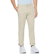 Perry Ellis Men's Slim Fit Stretch Wrinkle Free Soft Chino