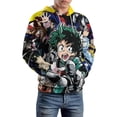thumbnail image 6 of My Hero Academia Boku Sweatshirt For Mens And Womens Fashion Hoodies Pullover Athletic Daily Hoody Hooded With Pocket And Drawstring Adult Unisex Sweatshirt Gift, 6 of 8