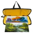 thumbnail image 5 of Uxcell 14.2" x 19.3" Art Portfolio Bag Backpack, Drawing Organizer, Yellow, 5 of 5