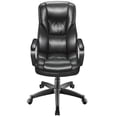 thumbnail image 4 of Realspace Fosner High-Back Bonded Leather Chair, 48"H x 28 3/8"W x 30 7/10"D, Black, 4 of 4