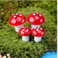 thumbnail image 4 of 20pcs Foam Miniature Mushroom Craft Garden Flower Pot Mini Decoration, 4 of 7