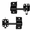 2pcs, variant on HeartGoods Gate Latch for Wooden Fence, Heavy Duty Gravity Self-Locking Gate Lock, Black Metal Hardware with 8 Screws, Automatic Closing Gate Latches for Garden, Farm, and Backyard,1pcs