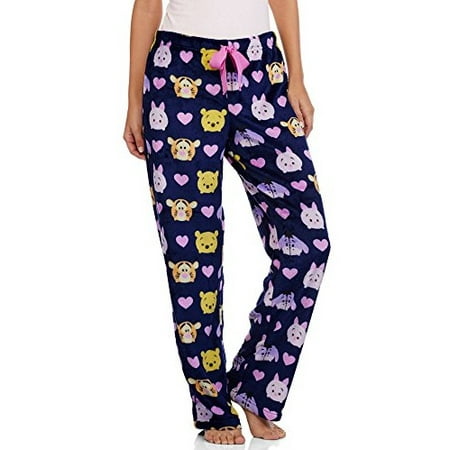 Winnie the Pooh Womens Pajama Super Minky Plush Fleece Sleep Pant Small