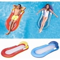 thumbnail image 4 of Lit Flottant Canapé Gonflable Chaise Longue Hamac Flottant Bouée Jeu d'Eau Piscine Enfant Adulte (Bleu)-SinKeeU, 4 of 5