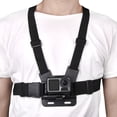 thumbnail image 4 of Fyydes Adjustable Elastic Chest Strap Belt Harness Body Mount for OSMO Action Camera Accessories, Camera Chest Strap,Camera Strap Mount, 4 of 7