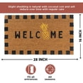 thumbnail image 2 of Felpudo Folkulture Welcome Outdoor, 40 x 70 cm, fibra de coco, 2 of 8