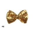 thumbnail image 2 of Yoyauz Glitter Bow Hair Clip - Shiny glitter sequined bow hair clip for girls, teens and ladies, 2 of 7
