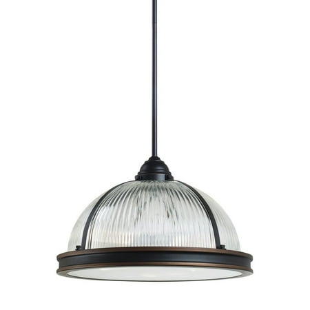 

Three Light Pendant in Contemporary Style 16.25 inches Wide By 10 inches High-Autumn Bronze Finish-Incandescent Lamping Type Bailey Street Home