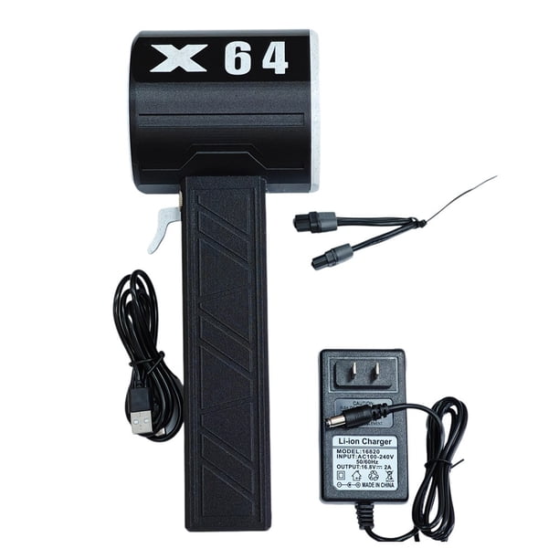 Potente plumero de aire eléctrico X64: motor sin escobillas, 1000000 RPM, batería de 8000 mAh,