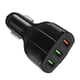 thumbnail image 2 of Para Coche 2x3.0 Soporte Para 3USB Salida shamjiam Cargador de corriente USB triple para coche, 2 of 6