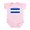 Petal Pink, variant on CafePress - Honduras Infant Bodysuit - Baby Light Bodysuit, Size Newborn - 24 Months
