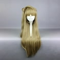 thumbnail image 2 of Unique Bargains Wigs for Women 31" Blonde Wigs with Wig Cap Straight Hair, 2 of 6