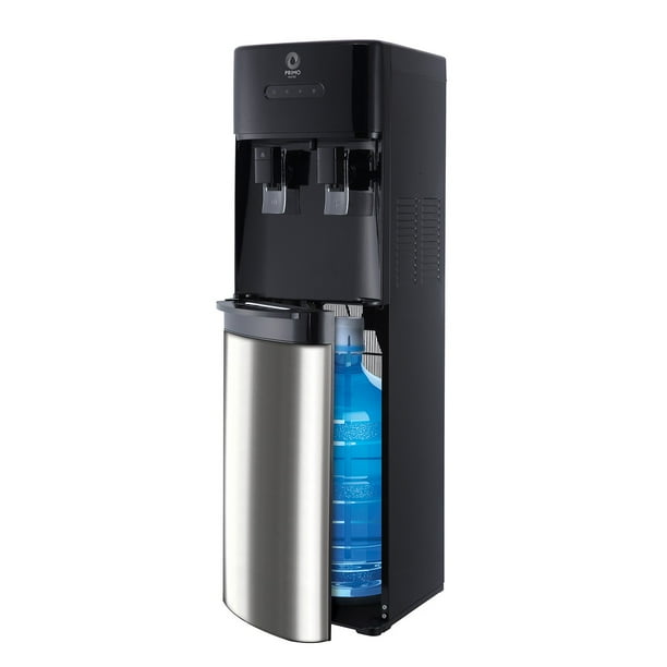 Primo Deluxe Black & Stainless Bottom Loading Water Dispenser 3 or 5 gallon Capacity