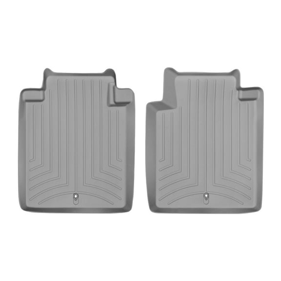 WeatherTech Custom Fit FloorLiners compatible with 2015-2019 Infiniti Q70 - 2nd Row (2-Piece Liner), Grey