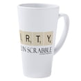thumbnail image 2 of CafePress - Scrabble Thirty Only 12 - 17 Oz White Ceramic Latte Mug, 2 of 3