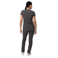 thumbnail image 2 of Adar Addition Go-Basic Scrub Set For Women - Slim V-Neck Scrub Top & Skinny Cargo Scrub Pants, 2 of 7
