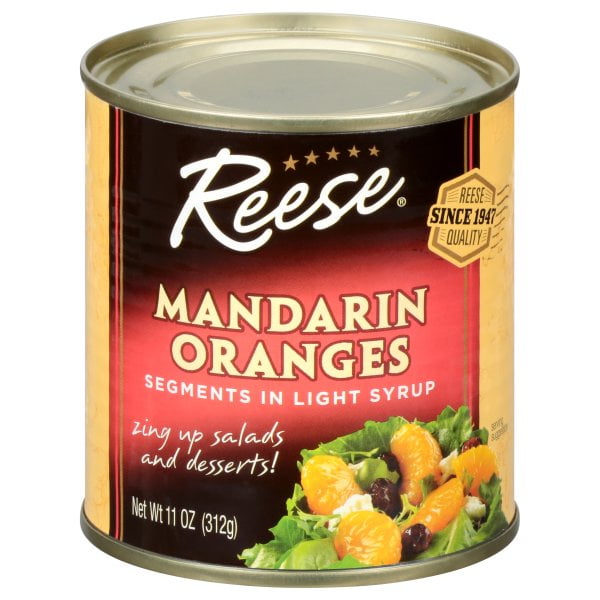 World Finer Foods Reese Mandarin Oranges 11 Oz Walmart Com Walmart Com