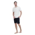 thumbnail image 6 of Hanes Originals Men's Soft Cotton French Terry Knit Sleep Shorts, 2-Pack, Sizes S-2XL, 6 of 13