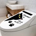 thumbnail image 3 of MYG Cute Cat Wall Stickers Creative Funny Cat PVC Self Adhesive Decals Sticker, 3 of 9