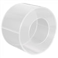thumbnail image 2 of 2Pc Round Acrylic Cake Display Board Cake Edge Smoother Scraper Cake Tray DIY Round Decor Cake Refillable Board(A),2 x cake discs,Transparent, 2 of 8