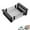 C, variant on Extendable Stainless Steel Kitchen Drain Basket with Adjustable Boom – Retractable Rack for Fruits, Vegetables, and Dishes, 11.4"x6.7"