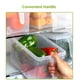thumbnail image 3 of Contenedores de almacenamiento de alimentos con tapa y manija Organizador de refrigerador de 4.5L yeacher Contenedor de comida, 3 of 6