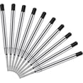 thumbnail image 1 of 10 Pcs Ballpoint Pen Refill, Medium Line Universal Refills, Pen Refill, Medium Point 1.0mm, 1 of 5