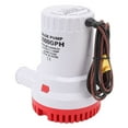 thumbnail image 2 of Bilge Pump 2000 GPH, Bilge Pump Non Burnout Micro Easy To Remove  For Pond Pool 12V,24V, 2 of 8