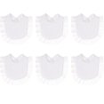 thumbnail image 1 of Paquete de 6 baberos de algodón para bebé., 1 of 3