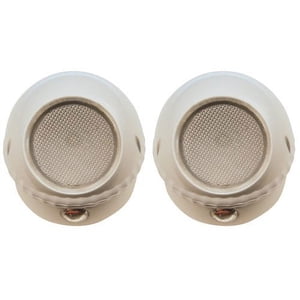 Meridian Soft White LED Rotating Night Lights, 2-Pack