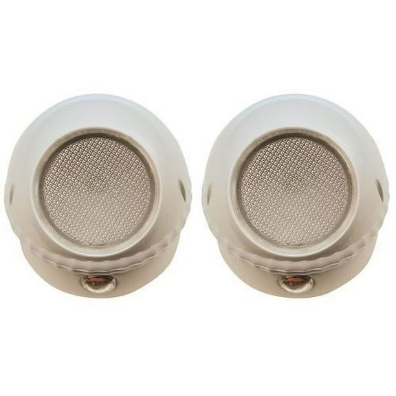 Meridian Soft White LED Rotating Night Light, 2 pack, 1.88in Tall
