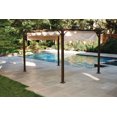thumbnail image 1 of hometrends Retractable Shade Pergola- Beige, 1 of 4