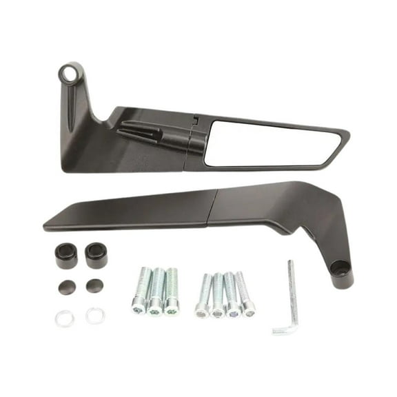 Universal Motorcycle Mirror Wind Wing Side Review Mirror For Z750 NINJ50 For R6 FZ6 - Brand New