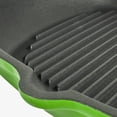 thumbnail image 6 of BergHOFF Neo 2pc Cast Iron 10" Fry Pan & 11" Grill Pan Cookware Set, Green, 6 of 7
