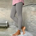 thumbnail image 4 of FNFYFH Womens Ribbed Knit Leggings Soft Stretchy Yoga Pants Fall Leggings Underwear Bottoms, 4 of 9