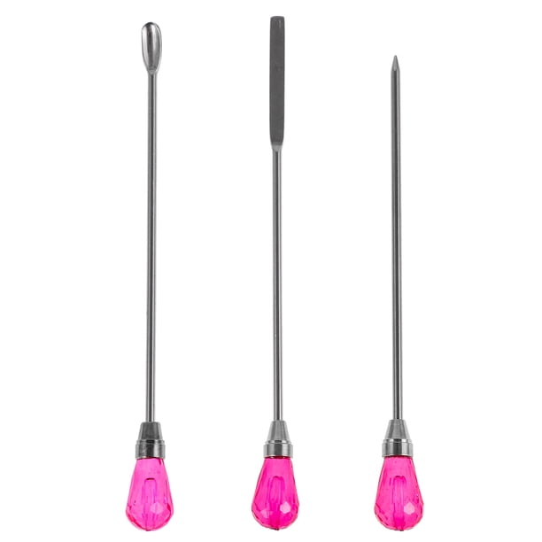 3 uds sello de cera palo pintura cuchara para mezclar pintura cuchara para pintar pintura cuchara agitar
