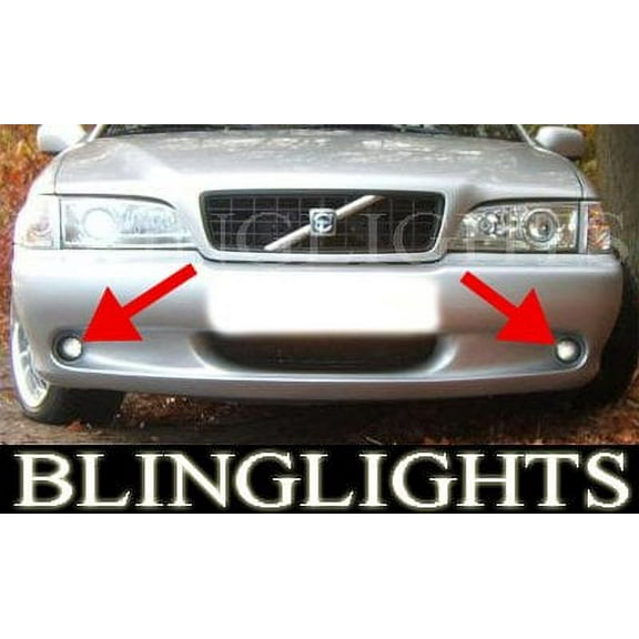 For 1997 1998 1999 2000 2001 2002 2003 2004 2005 Volvo C70 Xenon Fog Lamps Driving Lights Foglamps Kit