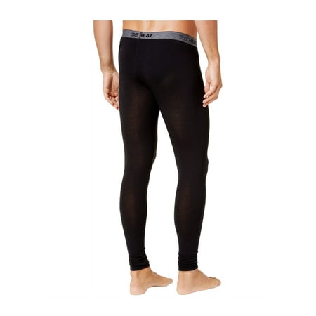 Weatherproof Mens Leggings Base Layer Athletic Pants black