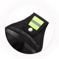 thumbnail image 4 of OULII Small Portable Black Tool Organizer Waist Bag with Reflective Safety Strip, 4 of 5