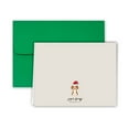 thumbnail image 2 of Paper Frenzy Happy Howlidays Dog Themed Holiday Christmas Greeting Cards and Green Envelopes - 25 pack, 2 of 3