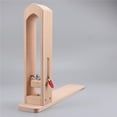 thumbnail image 2 of Herramienta De Abrazadera De Madera Para Coser, Abrazadera De Costura De Costura De Madera Diy, Clip De Retención De Cuero Resistente Duradero Con Tornillo De Acero Inoxidable Vogacara HA013277-00, 2 of 7