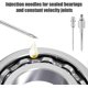 thumbnail image 4 of Grease Needle Nozzle Kit, 5pcs Hardened Steel Grease Injector Needle Gun Grease, 4 of 5