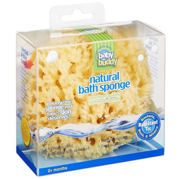 how to use baby bath sponge