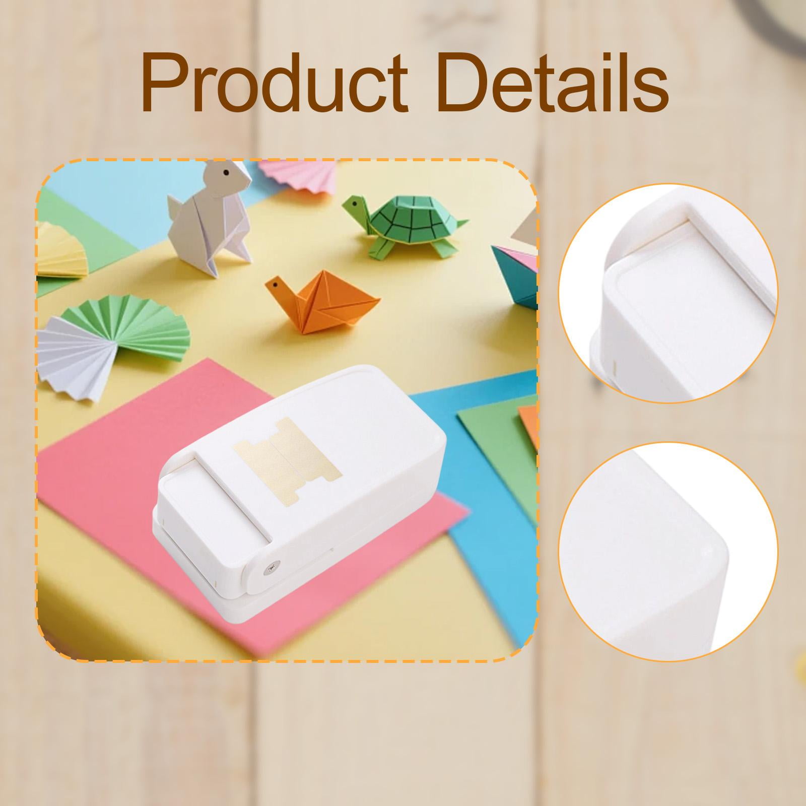 Sharprepublic Tab Shaped Punch Paper Punch Reusable DIY Scrapbooking Supplies for Scrapbooking