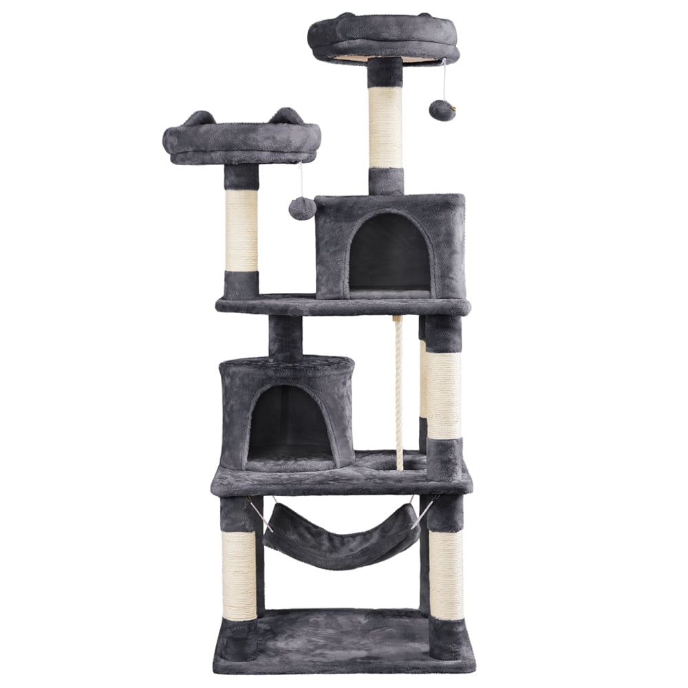 90" Cat Tree Play House Tower Condo Furniture Scratch Post Perch 