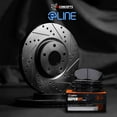 thumbnail image 2 of R1 Concepts Front Brakes and Rotors Kit |Front Brake Pads| Brake Rotors and Pads| Super Duty Brake Pads and Rotors WHXN1-40093, 2 of 3