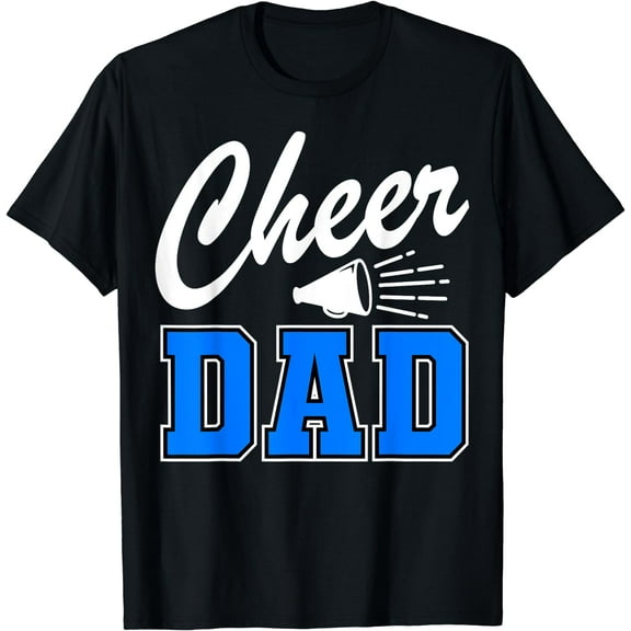 Cheer Dad Cheerleading Team Squad Cheerleader Father's Day T-Shirt